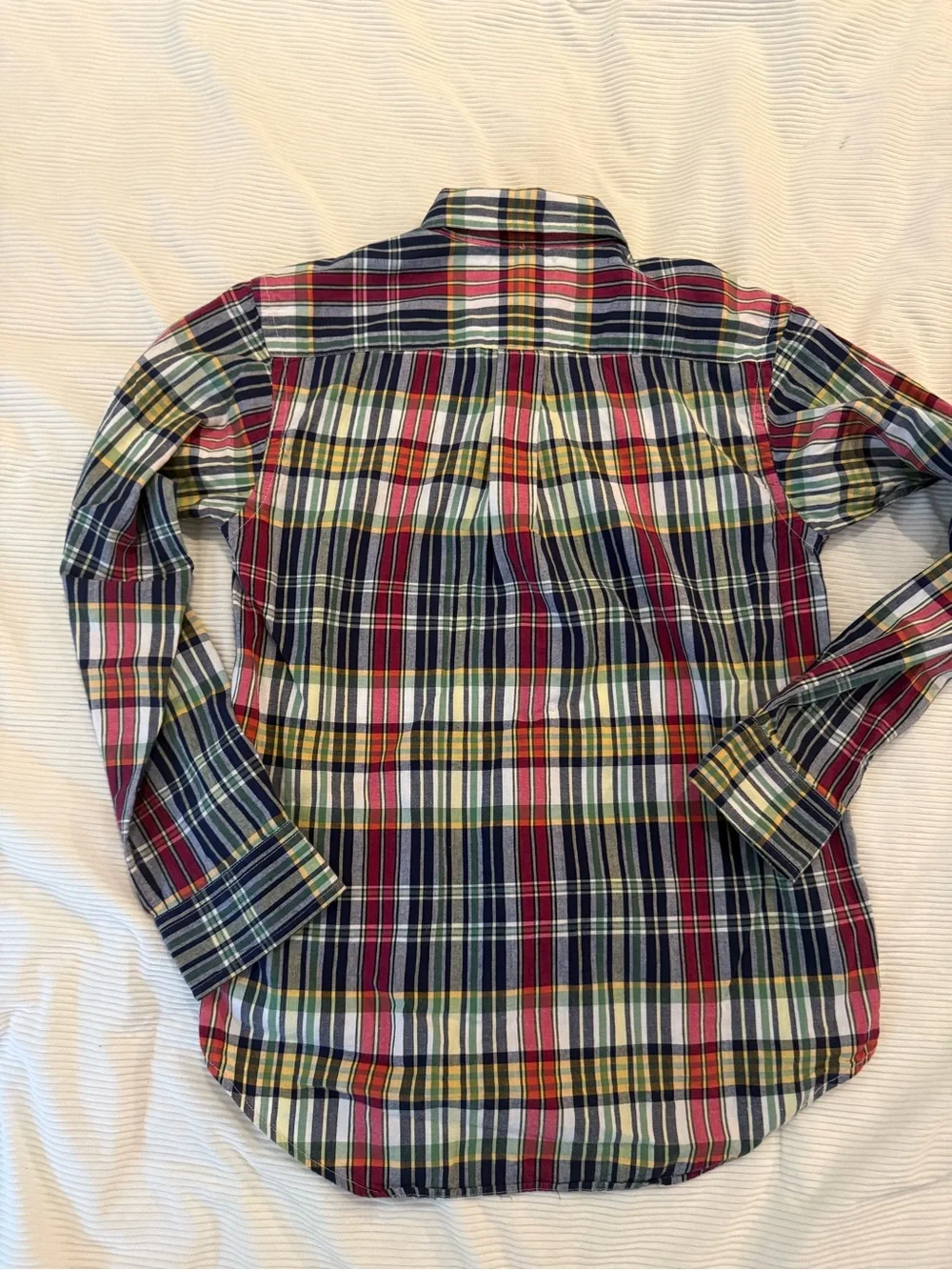 Ralph Lauren Multicolor Plaid Button-Down Shirt - Youth Medium